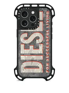 Чехол для iPhone 16 Pro из коллаборации с CASETiFY Diesel, коричневый