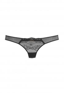 Женские кружевные стринги Elenora с вырезом LASCANA, цвет 4215 Black