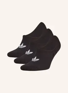 Упаковка из 3 носков no-show Adidas, черный