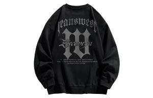 Jeanswest Толстовка унисекс Jean West, Черный