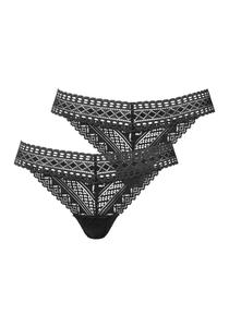 Стринги Lascana, черный