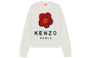 Kenzo X Nigo Boke Flower Marino Wool Jumper Off White