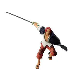 BANDAI Завод стекла, One Piece BRC Battle Instant, Четыре Адмирала, Red Haired Shanks, фигурка бонусные подарки 17см