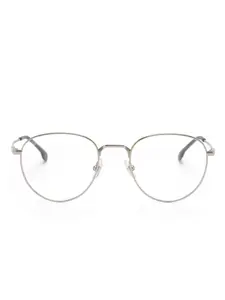 Очки в круглой оправе Carrera, серебяный