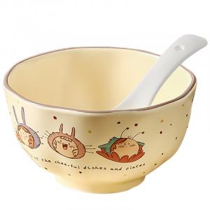 Наборы посуды KAWASIMAYA, 4.5-Inch Rice Bowl With Spoon