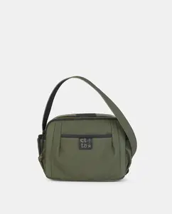 Сумка через плечо на молнии Caminatta, хаки