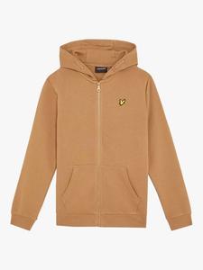 Детская хлопковая толстовка с молнией Lyle & Scott, Orange