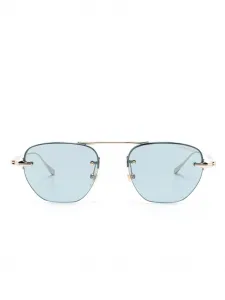 Солнцезащитные очки-пилоты Montblanc, золотистый