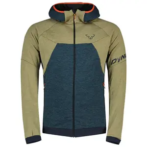 Толстовка Dynafit Tour Thermal full zip, зеленый