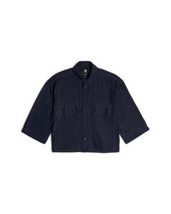 Блуза G-STAR Boxy, темно-синий