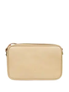 Кожаная сумка через плечо с логотипом Il Bisonte, нейтральный