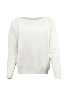 Свободный свитер D.Exterior, белый