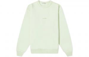 Acne Studios Свитшот с логотипом Stamp Pastel Green