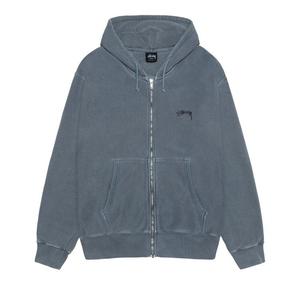 Худи Stussy Pigment Dyed Buana Zip Hoodie, Navy