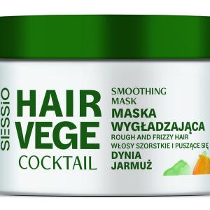 Разглаживающая маска для волос тыква и капуста, 250 г Sessio Hair vege coctail