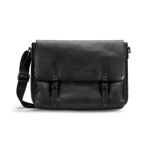 Сумка для ноутбука Farmhood Memphis n Messenger Leder 38 cm Laptopfach, черный