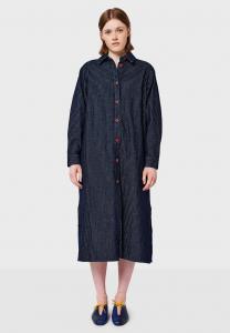 Платье Bobo Choses STRIPE, Navy Blue/Neon Blue