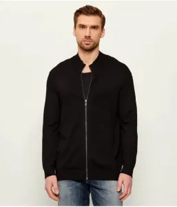 Свитер regular fit Armani Exchange, черный