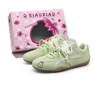 Circle small Амортизирующие дышащие сбалансированные легкие низкие кеды унисекс Cantaloupe, цвет Cantaloupe