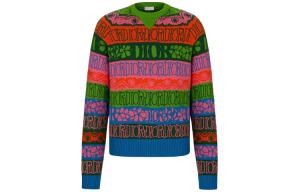 Ежеквартальные новинки свитер мужской многоцветный Dior, цвет Multicolor
