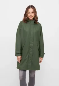 Прочная куртка от дождя и грязи "Traveby Friese Plain", без ПВХ и ПФУ, водоотталкивающая, ветронепроницаемая, с капюшоном Derbe, оливковый