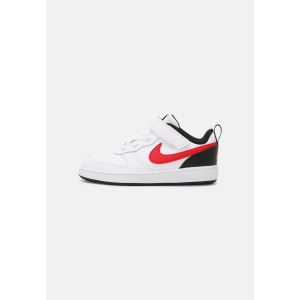 Низкие кроссовки Court Borough 2 Unisex Nike, цвет white/red/black