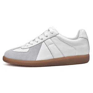 OSITA RED Низкие женские кроссовки German Army Trainers бежево-белые с розовым, цвет Pink