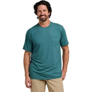 Мужская футболка Bamboo Flex с карманом Free Fly, Heather Sea Pine