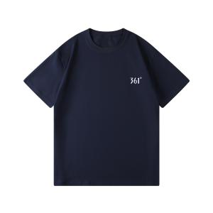 361° Футболка Unisex Rush Blue Crew Neck Moderate Straight Fit