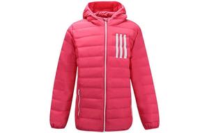 Детский пуховик Adidas, розовый