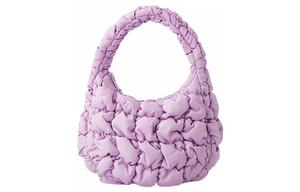 COS Сумка из полиэстера Cloud, женская обычная, цвет purple lilac