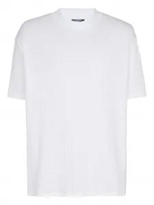 Футболка с монограммой PB Balmain, белый