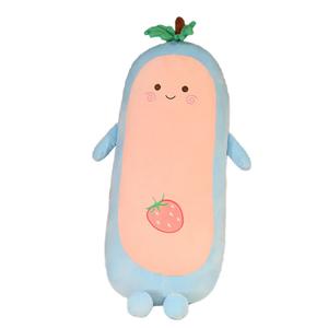 Плюшевая игрушка в виде мультяшного фрукта с длинным тельцем, высота 70см/110см/140см Fox fairy