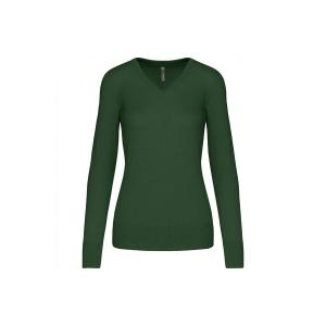 KARIBAN Женский свитер с V-образным вырезом Карибан