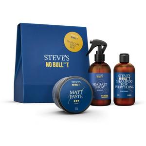 Подарочный набор Steve's No Bull***t Hair Care Trio Box (для волос) для мужчин Inna Marka
