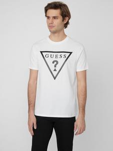 Футболка с логотипом Erikk Guess Factory, цвет Pure White