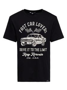 Футболка King Kerosin Drive It To The Limit черного цвета King Kerosin