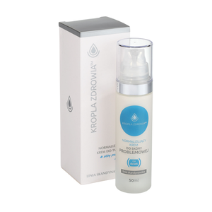 Нормализующий крем для лица для проблемной кожи на день, 50 мл Pharmedis Kropla zdrowia linia skandynawska
