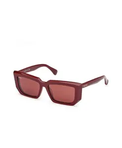 Квадратные солнцезащитные очки Max Mara, красный