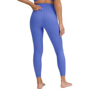 Женские лосины для йоги Align Lululemon, гранатово-красный