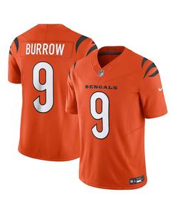 Мужские кроссовки Joe Burrow Orange Cincinnati Bengals Vapor F.U.S.E. Ограниченный Джерси Nike