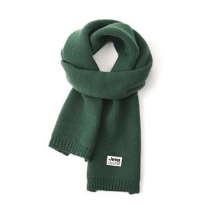 Jeep Плед из плюшевой пряжи унисекс, Solid Color Christmas Green