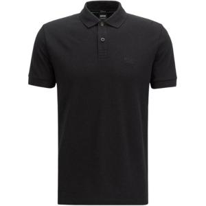 Футболка поло мужская черная HUGO BOSS