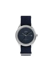 Наручные часы Marlin Jet 38 мм Timex, синий