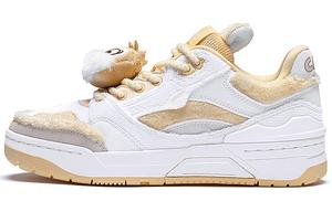 Кроссовки для скейтбординга RSR 101 женские с низким верхом, белые/желтые Lining