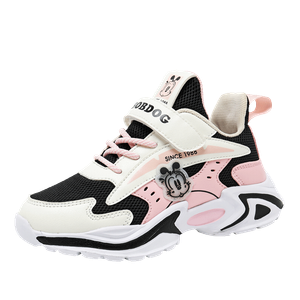 Детские кроссовки для бега BOBDOG, черный/розовый