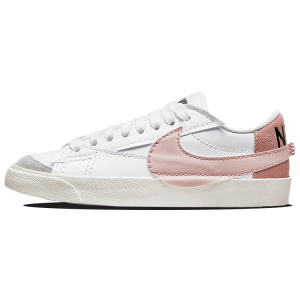 Бело-розовые оксфорды Nike Blazer Low 77 Jumbo (женские)