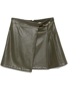 LIU JO мини-юбка с покрытием, зеленый