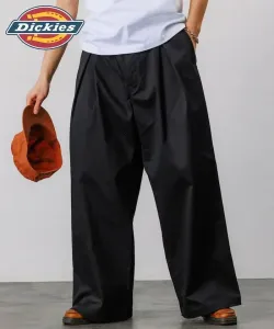 Эксклюзивные рабочие брюки Dickies с широкими рукавами и перекрестной вязкой от FREAK'S STORE