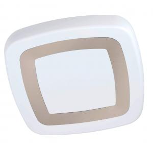 Потолочный светодиодный светильник, серебристо-белый, степень защиты IP20 Eglo, серебристый/белый